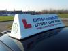 Tuition Vehicle Roof Sign.